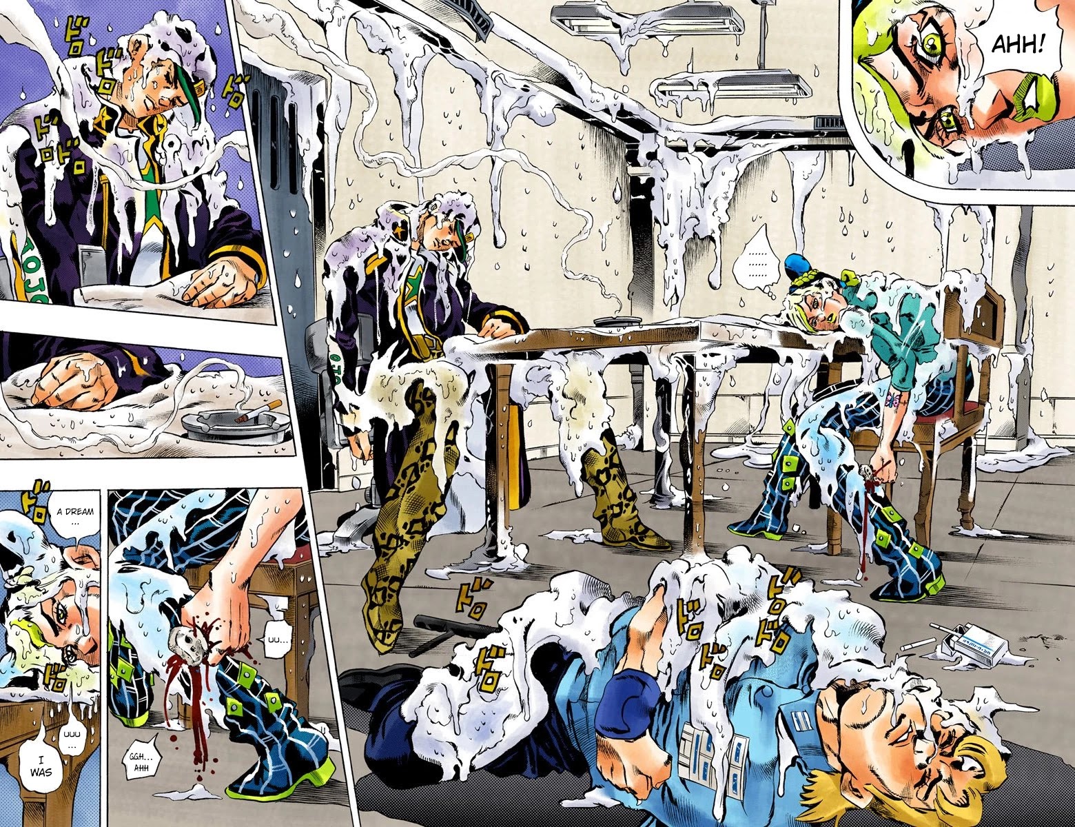 JoJo's Bizarre Adventure Part 6 - Stone Ocean (Official Colored) Chapter 16 page 18 - Chapter 16: The Visitor Part 6