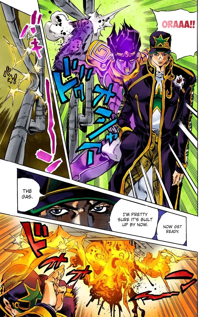 JoJo's Bizarre Adventure Part 6 - Stone Ocean (Official Colored) Chapter 16 page 9 - Chapter 16: The Visitor Part 6