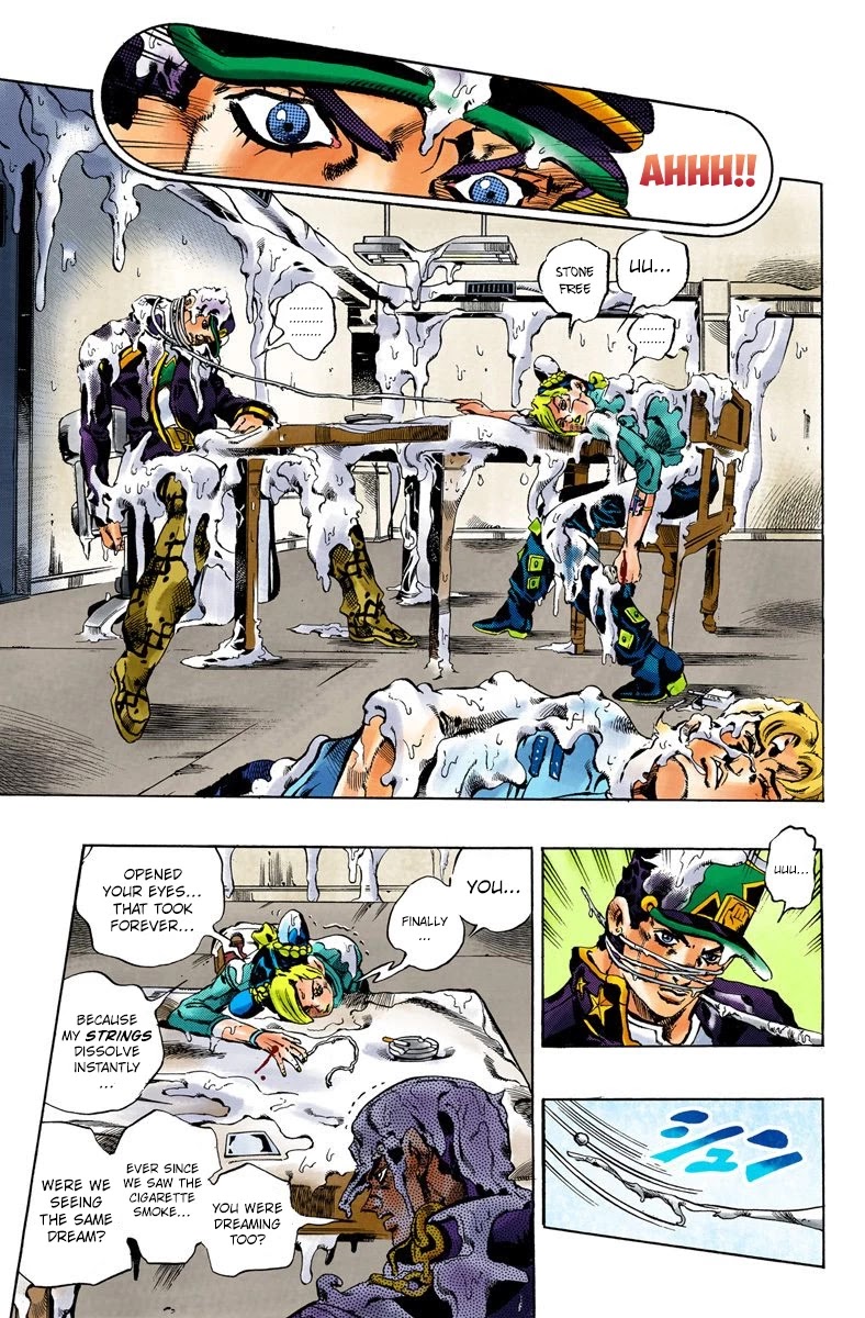 JoJo's Bizarre Adventure Part 6 - Stone Ocean (Official Colored) Chapter 17 page 11 - Chapter 17: The Visitor Part 7