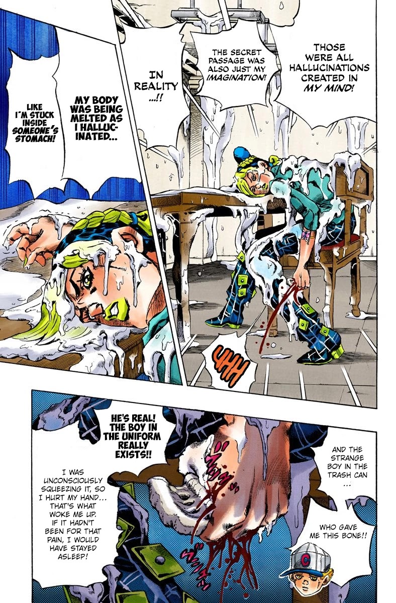 JoJo's Bizarre Adventure Part 6 - Stone Ocean (Official Colored) Chapter 17 page 3 - Chapter 17: The Visitor Part 7