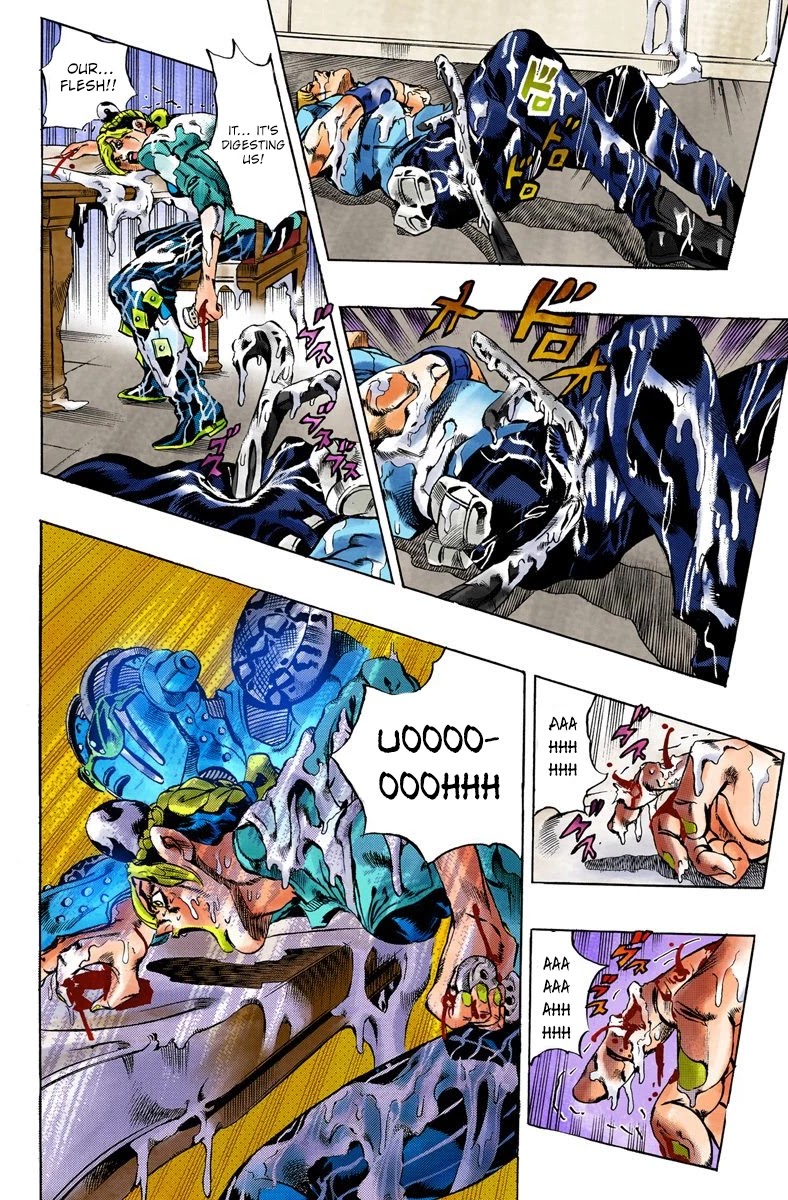 JoJo's Bizarre Adventure Part 6 - Stone Ocean (Official Colored) Chapter 17 page 6 - Chapter 17: The Visitor Part 7