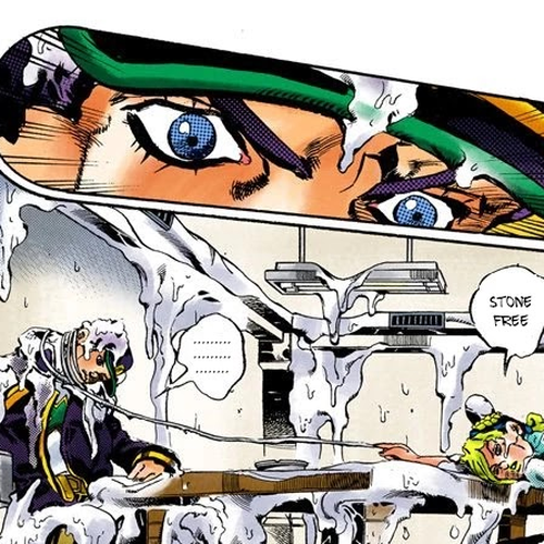 JoJo's Bizarre Adventure Part 6 - Stone Ocean (Official Colored) Chapter 17: The Visitor Part 7 cover