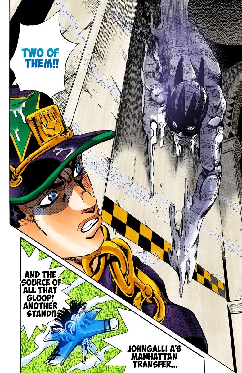 JoJo's Bizarre Adventure Part 6 - Stone Ocean (Official Colored) Chapter 18 page 16 - Chapter 18: The Visitor Part 8