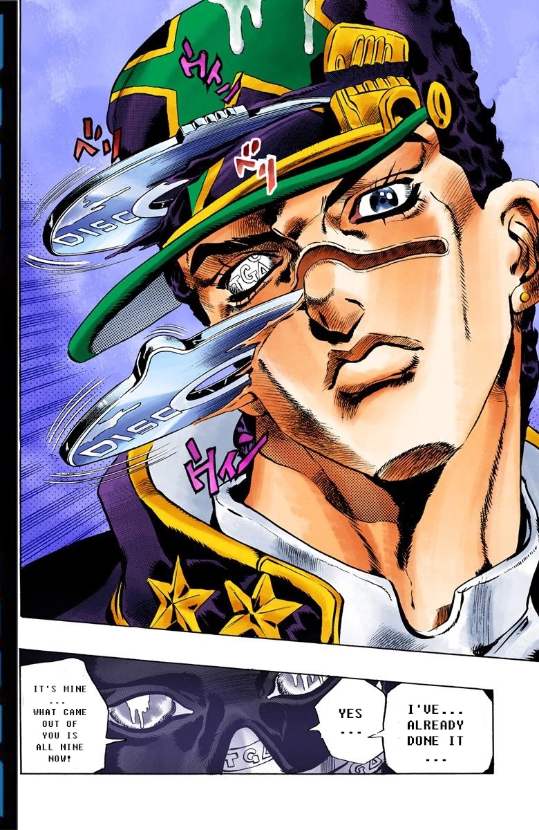 JoJo's Bizarre Adventure Part 6 - Stone Ocean (Official Colored) Chapter 18 page 20 - Chapter 18: The Visitor Part 8