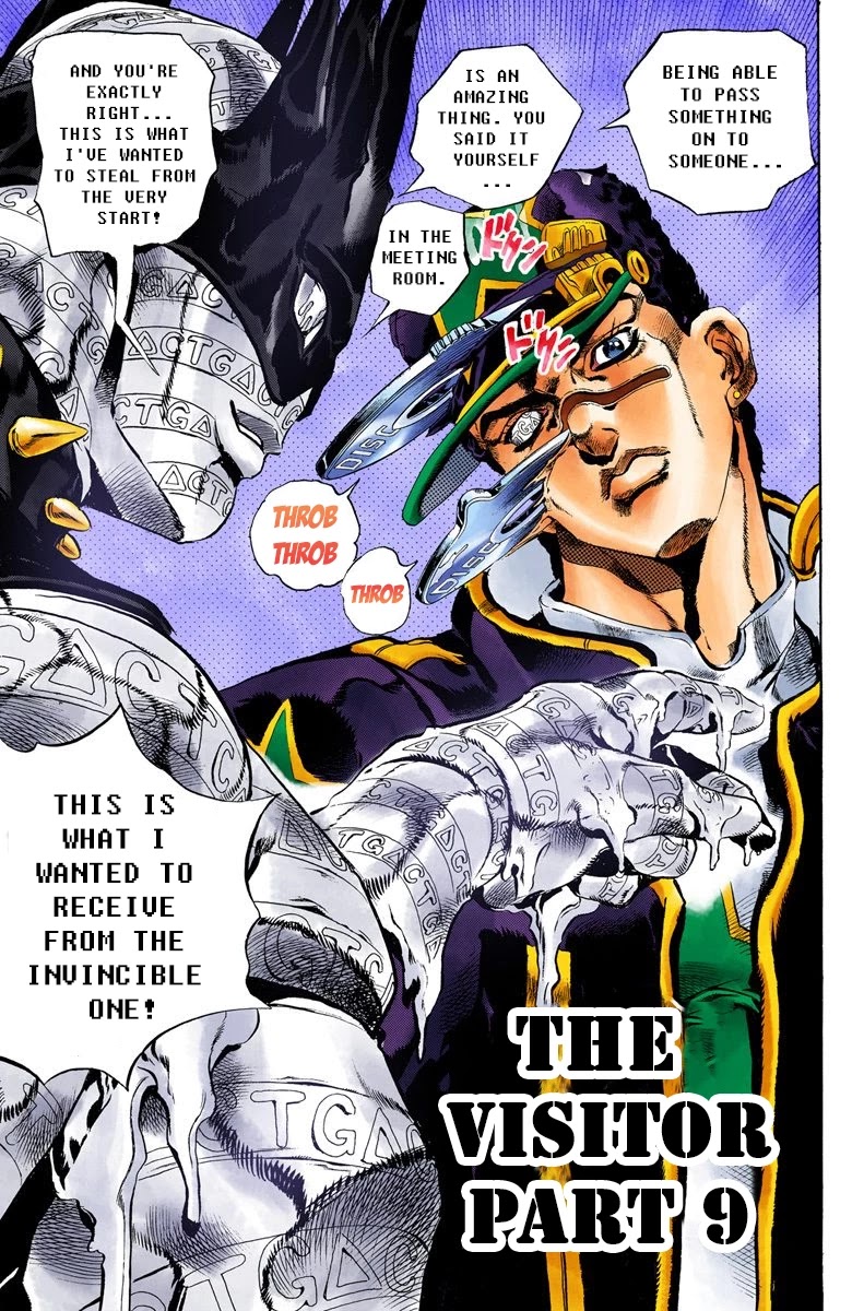 JoJo's Bizarre Adventure Part 6 - Stone Ocean (Official Colored) Chapter 19 page 2 - Chapter 19: The Visitor Part 9