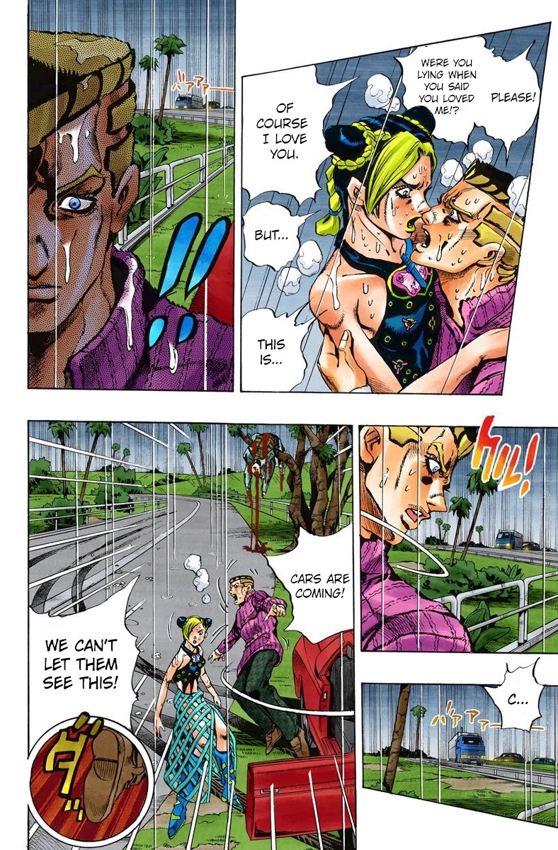 JoJo's Bizarre Adventure Part 6 - Stone Ocean (Official Colored) Chapter 2 page 11 - Chapter 2: Stone Ocean Part 2