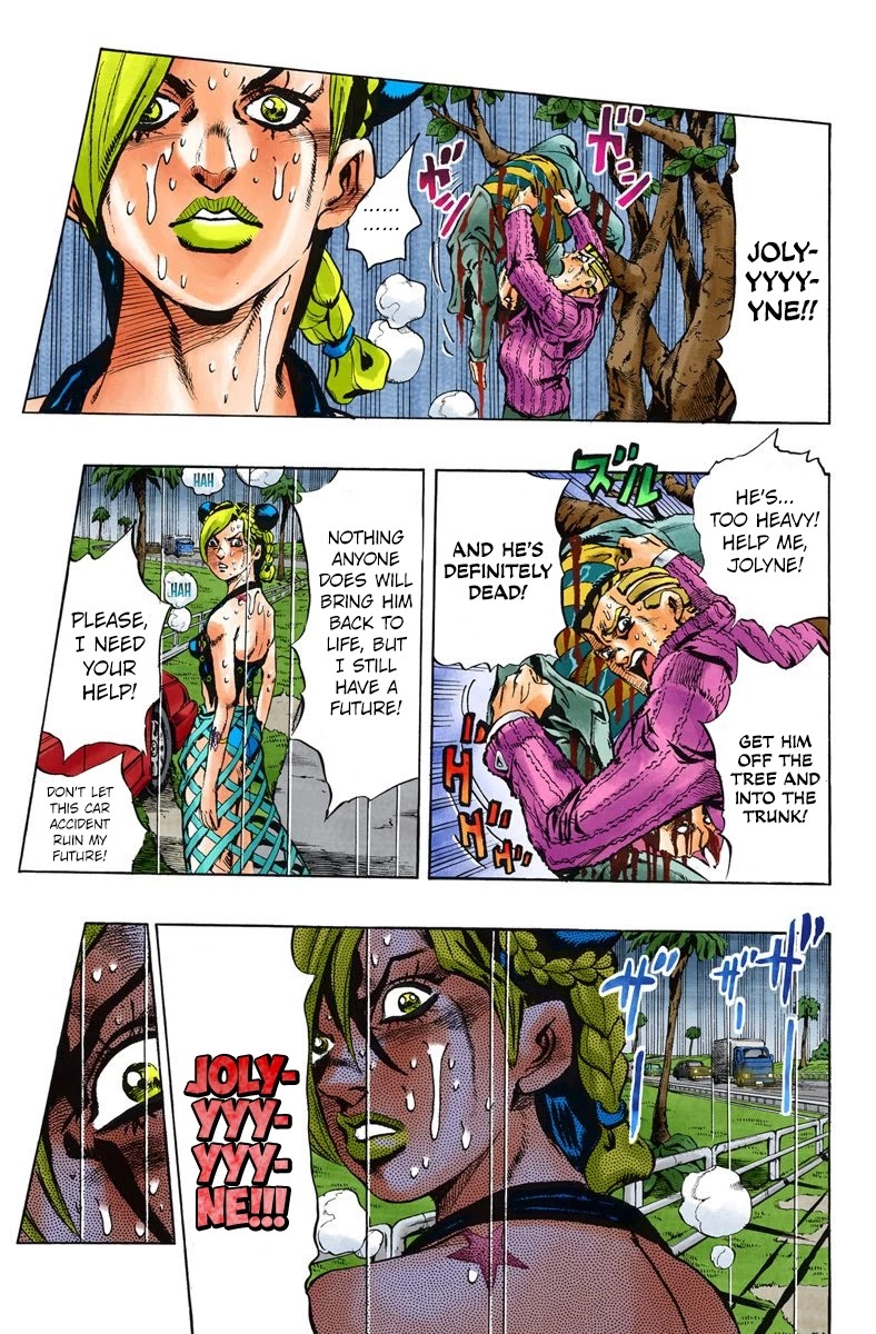 JoJo's Bizarre Adventure Part 6 - Stone Ocean (Official Colored) Chapter 2 page 12 - Chapter 2: Stone Ocean Part 2