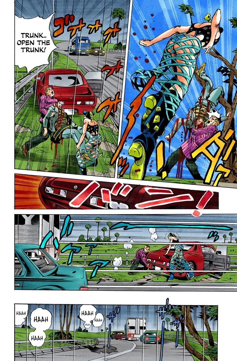 JoJo's Bizarre Adventure Part 6 - Stone Ocean (Official Colored) Chapter 2 page 13 - Chapter 2: Stone Ocean Part 2