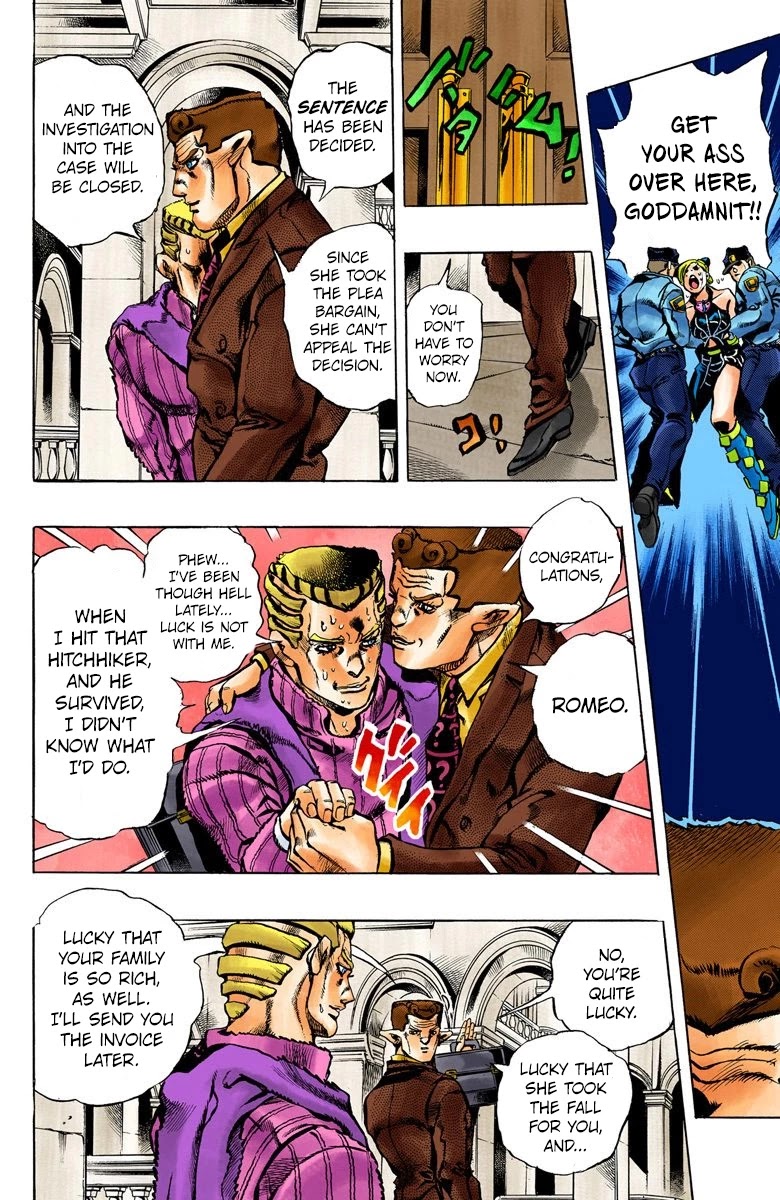 JoJo's Bizarre Adventure Part 6 - Stone Ocean (Official Colored) Chapter 2 page 24 - Chapter 2: Stone Ocean Part 2