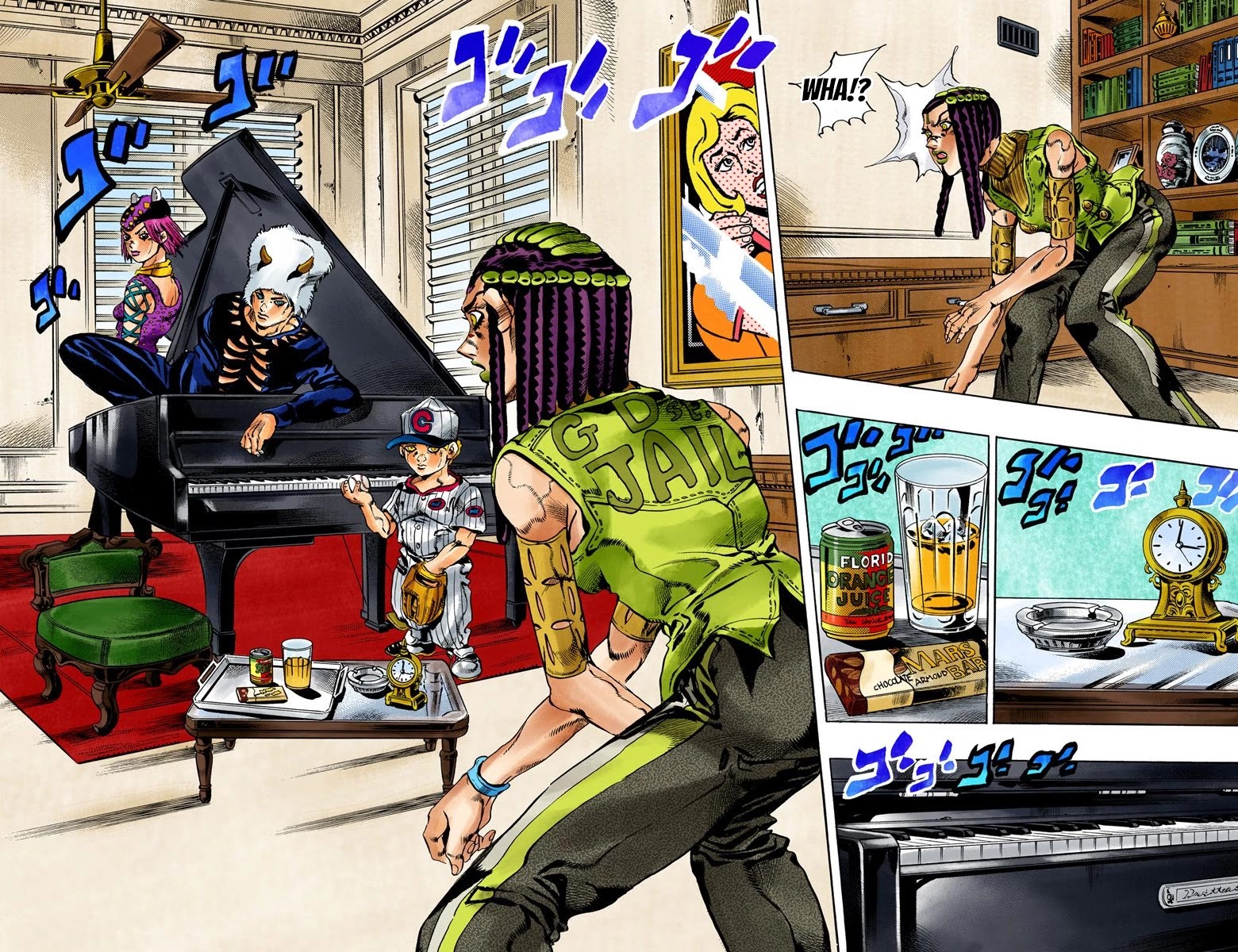 JoJo's Bizarre Adventure Part 6 - Stone Ocean (Official Colored) Chapter 24 page 9 - Chapter 24: Hermès' Sticker Part 4