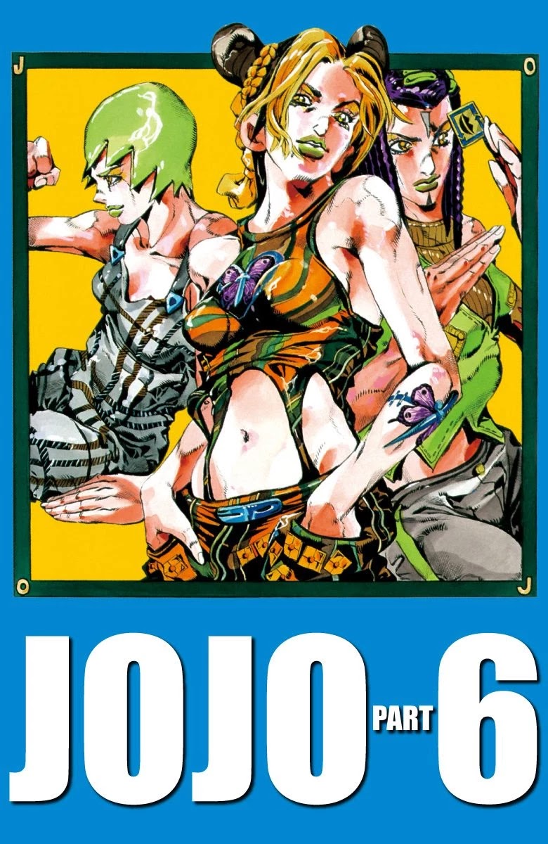 JoJo's Bizarre Adventure Part 6 - Stone Ocean (Official Colored) Chapter 28 page 1 - Chapter 28: There are Six of Us! Part 3