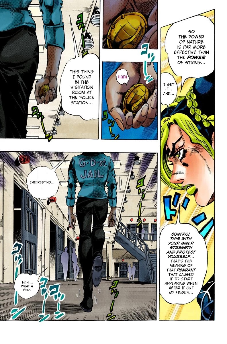 JoJo's Bizarre Adventure Part 6 - Stone Ocean (Official Colored) Chapter 3 page 18 - Chapter 3: Stone Ocean Part 3