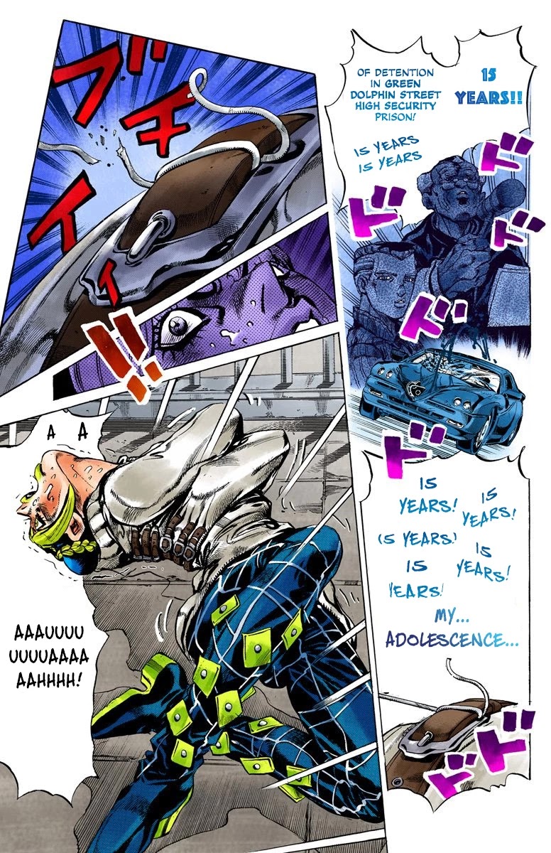 JoJo's Bizarre Adventure Part 6 - Stone Ocean (Official Colored) Chapter 3 page 3 - Chapter 3: Stone Ocean Part 3