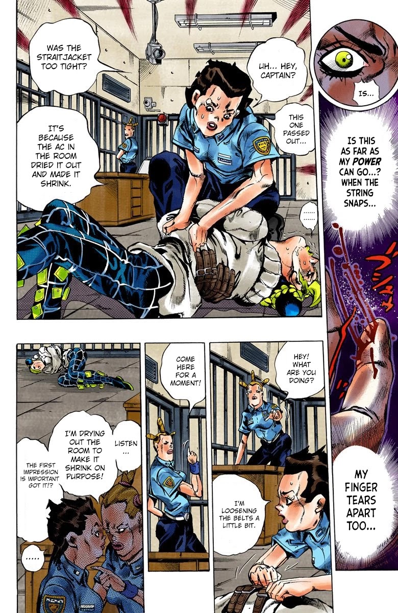 JoJo's Bizarre Adventure Part 6 - Stone Ocean (Official Colored) Chapter 3 page 4 - Chapter 3: Stone Ocean Part 3