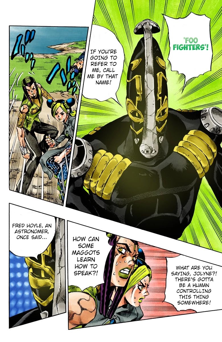 JoJo's Bizarre Adventure Part 6 - Stone Ocean (Official Colored) Chapter 30 page 15 - Chapter 30: There are Six of Us! Part 5