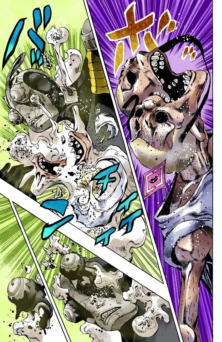 JoJo's Bizarre Adventure Part 6 - Stone Ocean (Official Colored) Chapter 31 page 15 - Chapter 31: Foo Fighters Part 1
