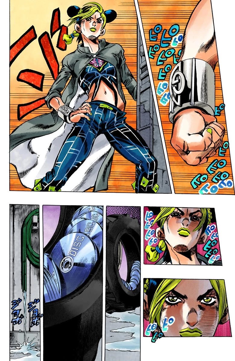 JoJo's Bizarre Adventure Part 6 - Stone Ocean (Official Colored) Chapter 31 page 18 - Chapter 31: Foo Fighters Part 1