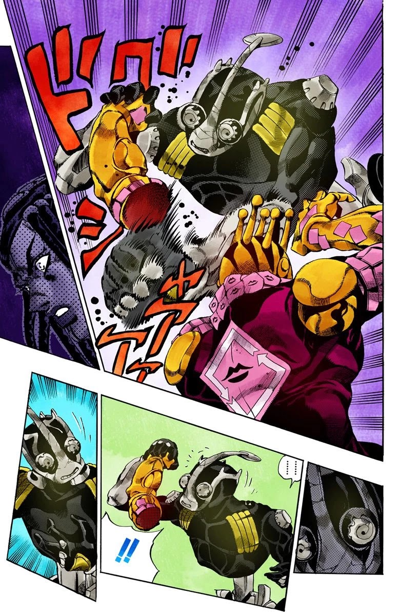JoJo's Bizarre Adventure Part 6 - Stone Ocean (Official Colored) Chapter 31 page 7 - Chapter 31: Foo Fighters Part 1