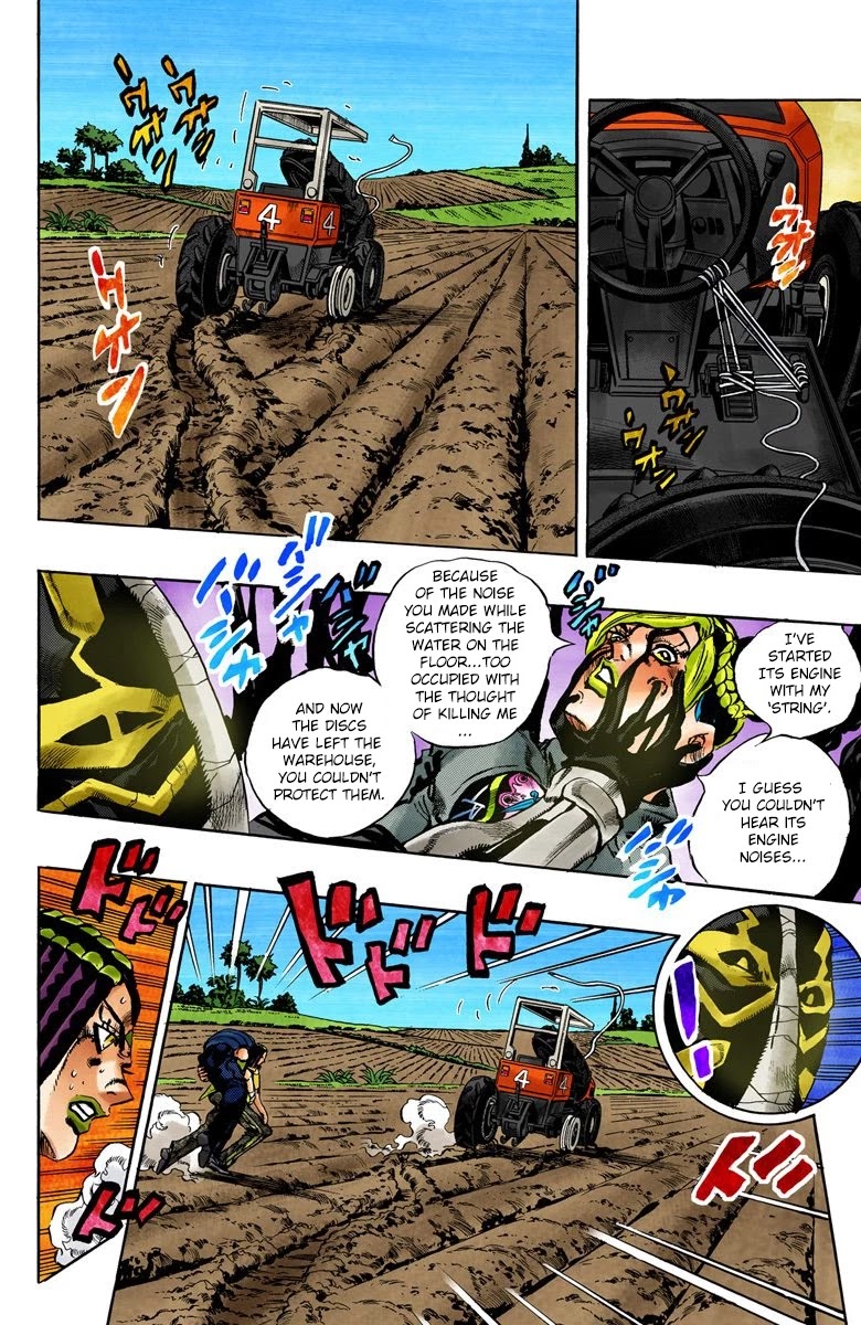 JoJo's Bizarre Adventure Part 6 - Stone Ocean (Official Colored) Chapter 32 page 10 - Chapter 32: Foo Fighters Part 2