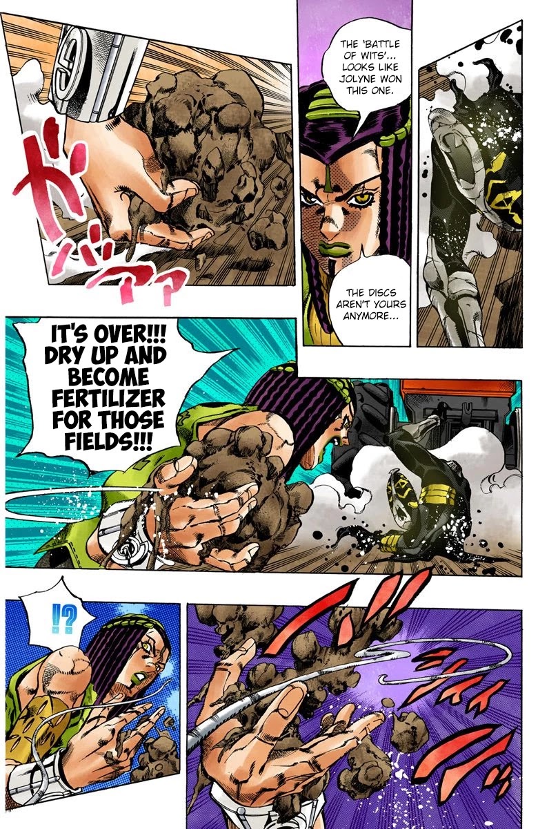 JoJo's Bizarre Adventure Part 6 - Stone Ocean (Official Colored) Chapter 32 page 15 - Chapter 32: Foo Fighters Part 2