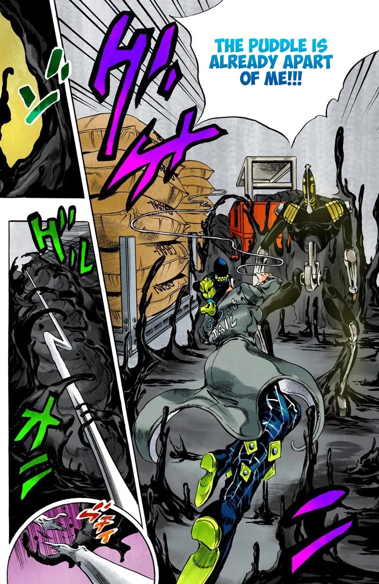JoJo's Bizarre Adventure Part 6 - Stone Ocean (Official Colored) Chapter 32 page 6 - Chapter 32: Foo Fighters Part 2