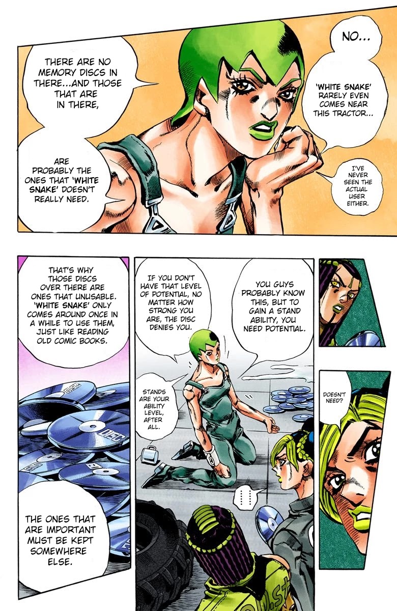 JoJo's Bizarre Adventure Part 6 - Stone Ocean (Official Colored) Chapter 33 page 11 - Chapter 33: Foo Fighters Part 3