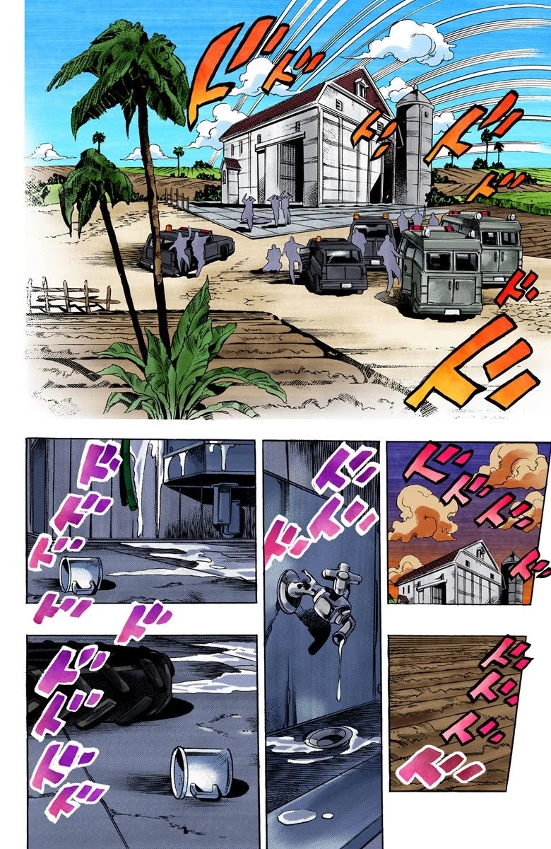 JoJo's Bizarre Adventure Part 6 - Stone Ocean (Official Colored) Chapter 33 page 15 - Chapter 33: Foo Fighters Part 3