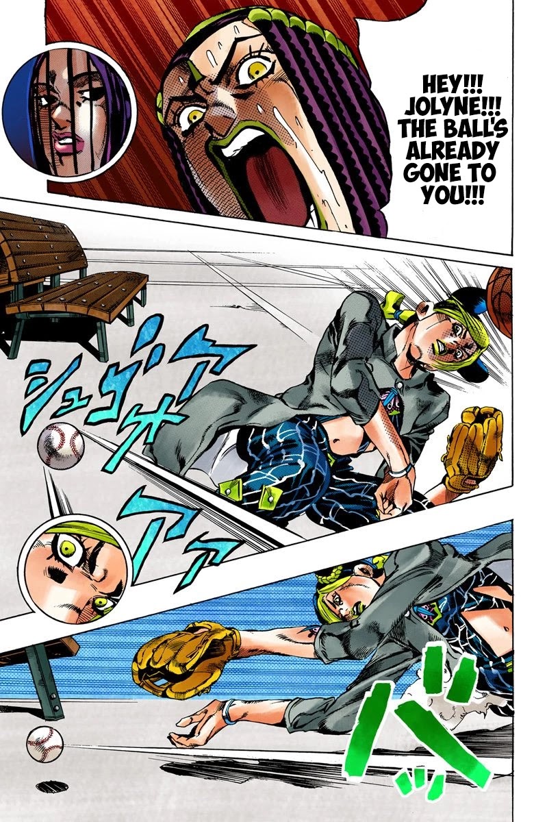 JoJo's Bizarre Adventure Part 6 - Stone Ocean (Official Colored) Chapter 35 page 15 - Chapter 35: Debt Collector Marilyn Manson Part 2