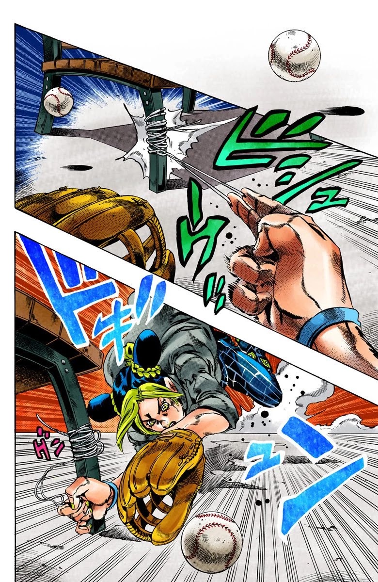 JoJo's Bizarre Adventure Part 6 - Stone Ocean (Official Colored) Chapter 35 page 16 - Chapter 35: Debt Collector Marilyn Manson Part 2