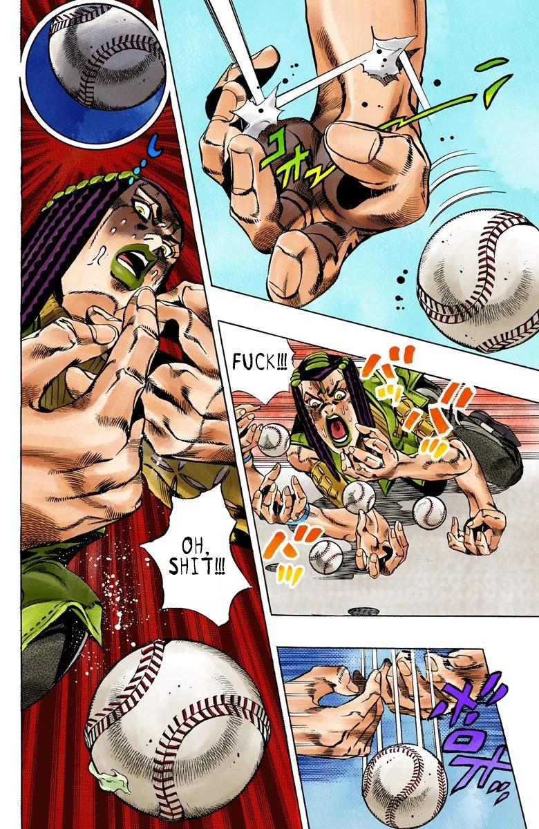 JoJo's Bizarre Adventure Part 6 - Stone Ocean (Official Colored) Chapter 36 page 13 - Chapter 36: Debt Collector Marilyn Manson Part 3