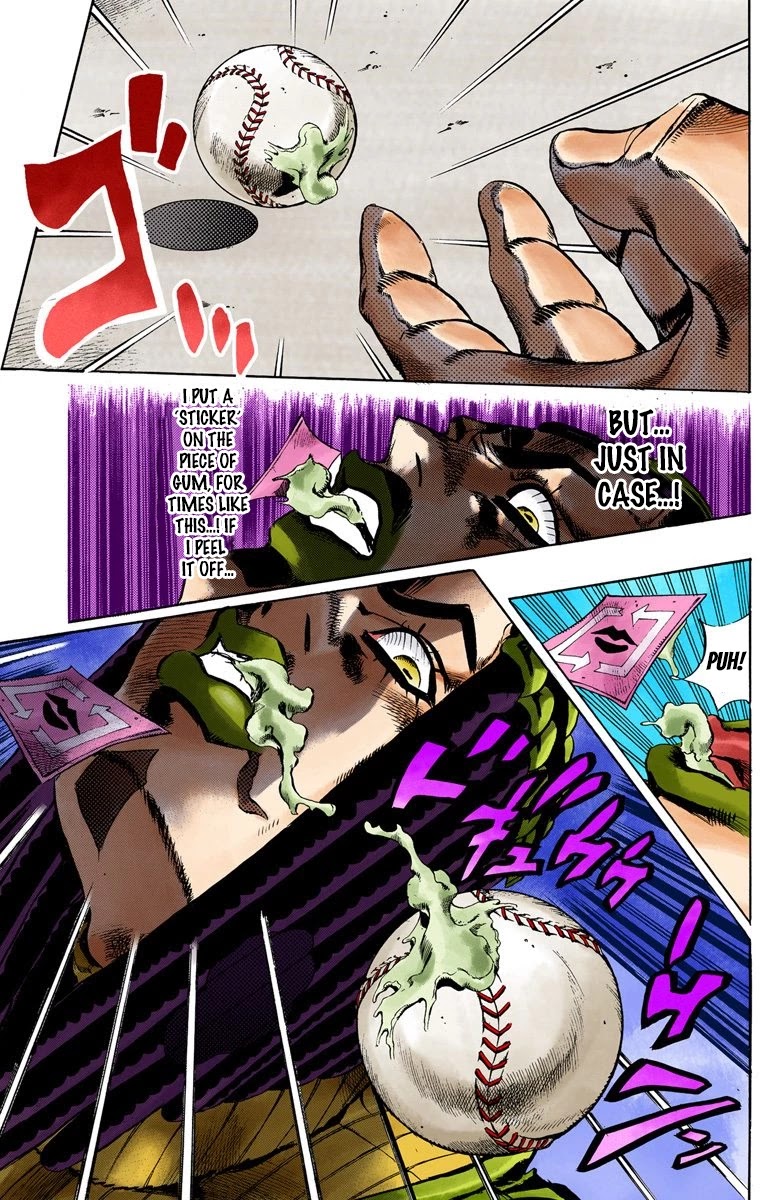JoJo's Bizarre Adventure Part 6 - Stone Ocean (Official Colored) Chapter 36 page 14 - Chapter 36: Debt Collector Marilyn Manson Part 3