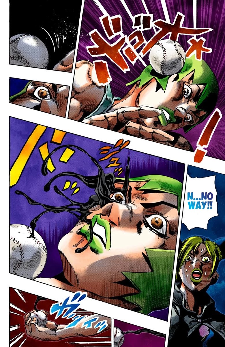 JoJo's Bizarre Adventure Part 6 - Stone Ocean (Official Colored) Chapter 37 page 18 - Chapter 37: Debt Collector Marilyn Manson Part 4