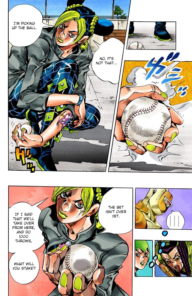 JoJo's Bizarre Adventure Part 6 - Stone Ocean (Official Colored) Chapter 37 page 6 - Chapter 37: Debt Collector Marilyn Manson Part 4