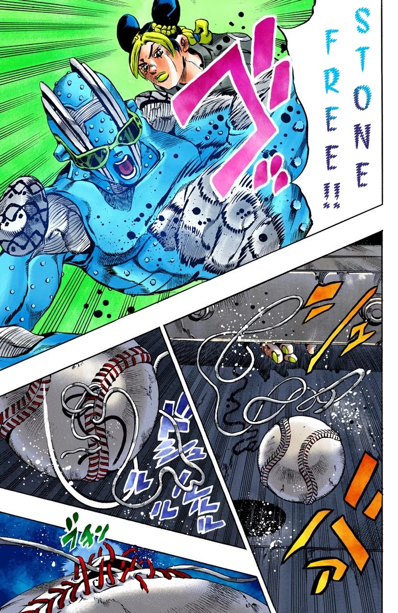 JoJo's Bizarre Adventure Part 6 - Stone Ocean (Official Colored) Chapter 38 page 17 - Chapter 38: Debt Collector Marilyn Manson Part 5