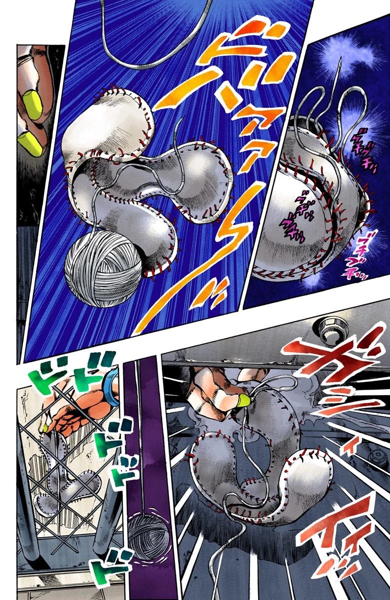 JoJo's Bizarre Adventure Part 6 - Stone Ocean (Official Colored) Chapter 38 page 18 - Chapter 38: Debt Collector Marilyn Manson Part 5