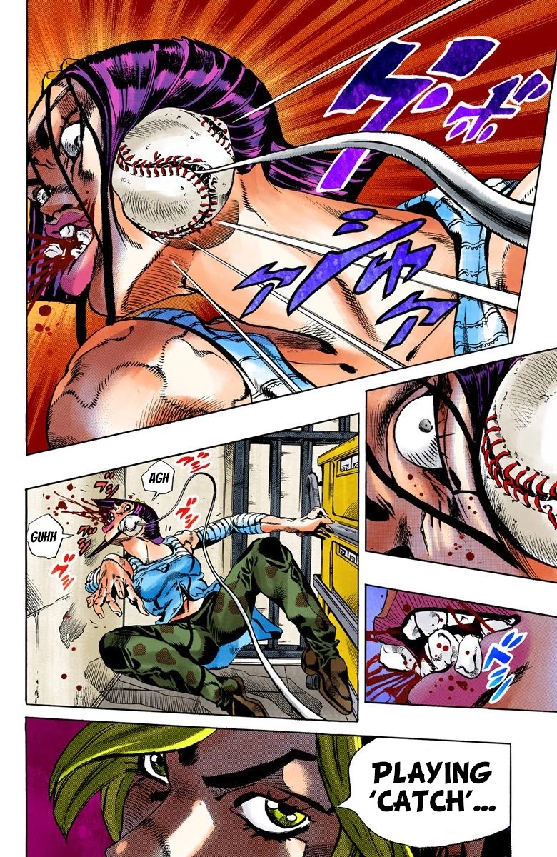 JoJo's Bizarre Adventure Part 6 - Stone Ocean (Official Colored) Chapter 39 page 15 - Chapter 39: Debt Collector Marilyn Manson Part 6