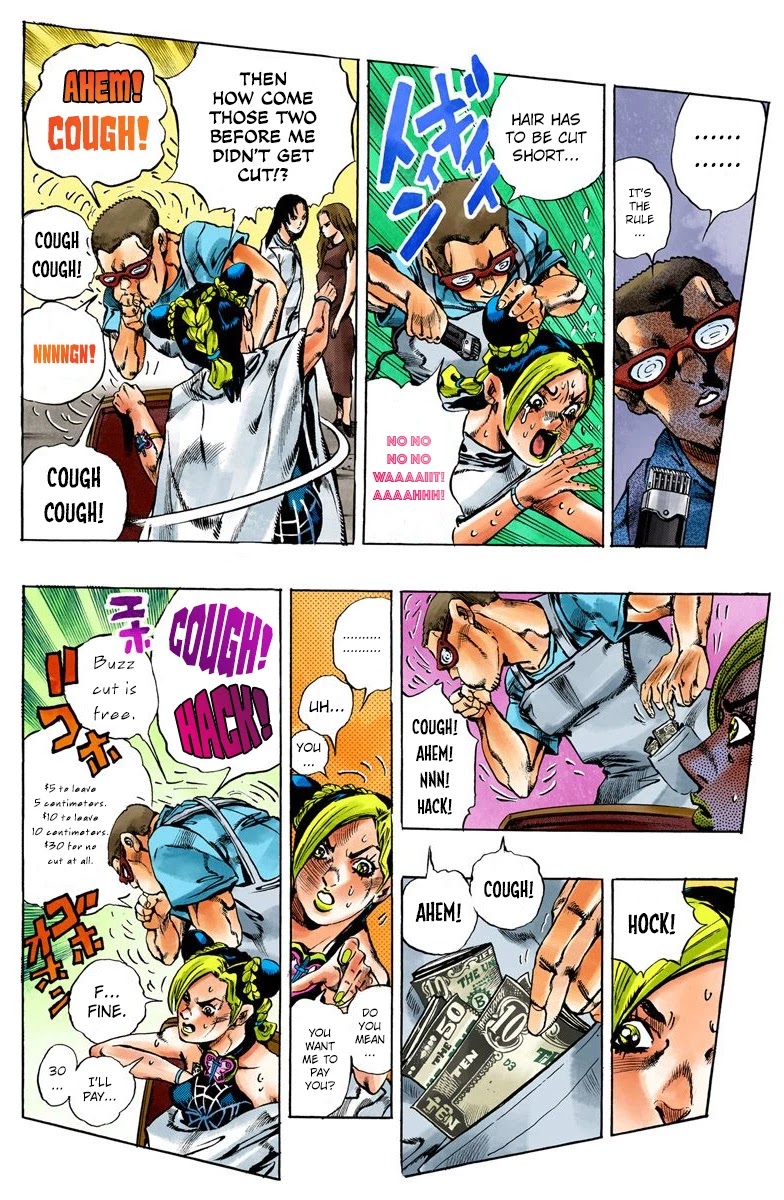 JoJo's Bizarre Adventure Part 6 - Stone Ocean (Official Colored) Chapter 4 page 2 - Chapter 4: Prisoner FE40536 Jolyne Cujoh Part 1