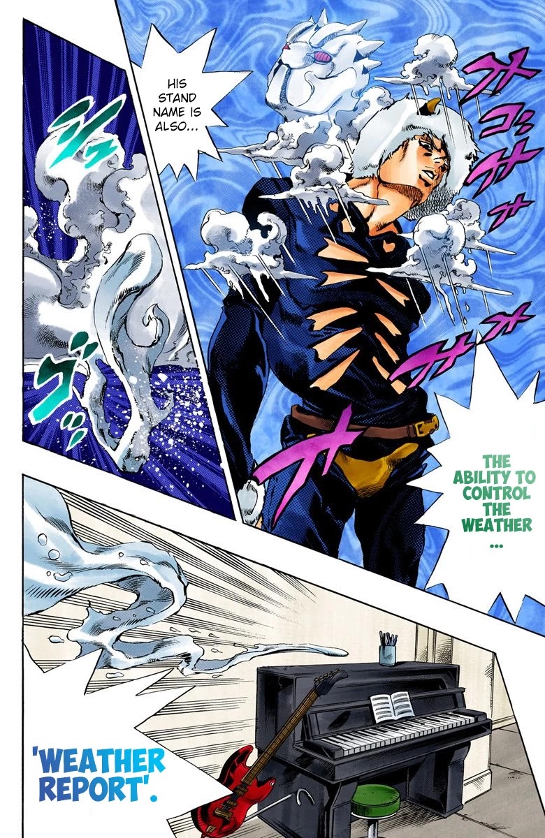 JoJo's Bizarre Adventure Part 6 - Stone Ocean (Official Colored) Chapter 40 page 16 - Chapter 40: Operation Savage Garden (Get to the Courtyard!) Part 1