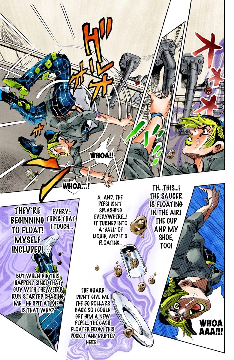 JoJo's Bizarre Adventure Part 6 - Stone Ocean (Official Colored) Chapter 41 page 14 - Chapter 41: Operation Savage Garden Part 2