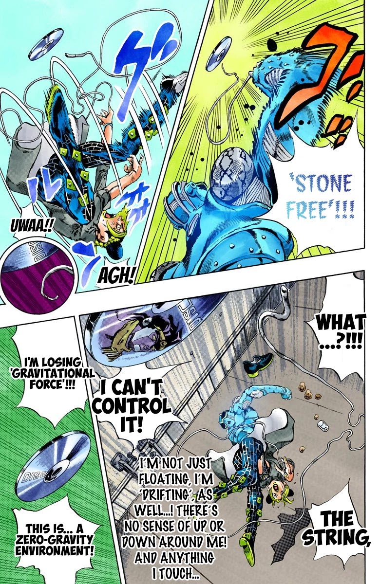 JoJo's Bizarre Adventure Part 6 - Stone Ocean (Official Colored) Chapter 41 page 16 - Chapter 41: Operation Savage Garden Part 2