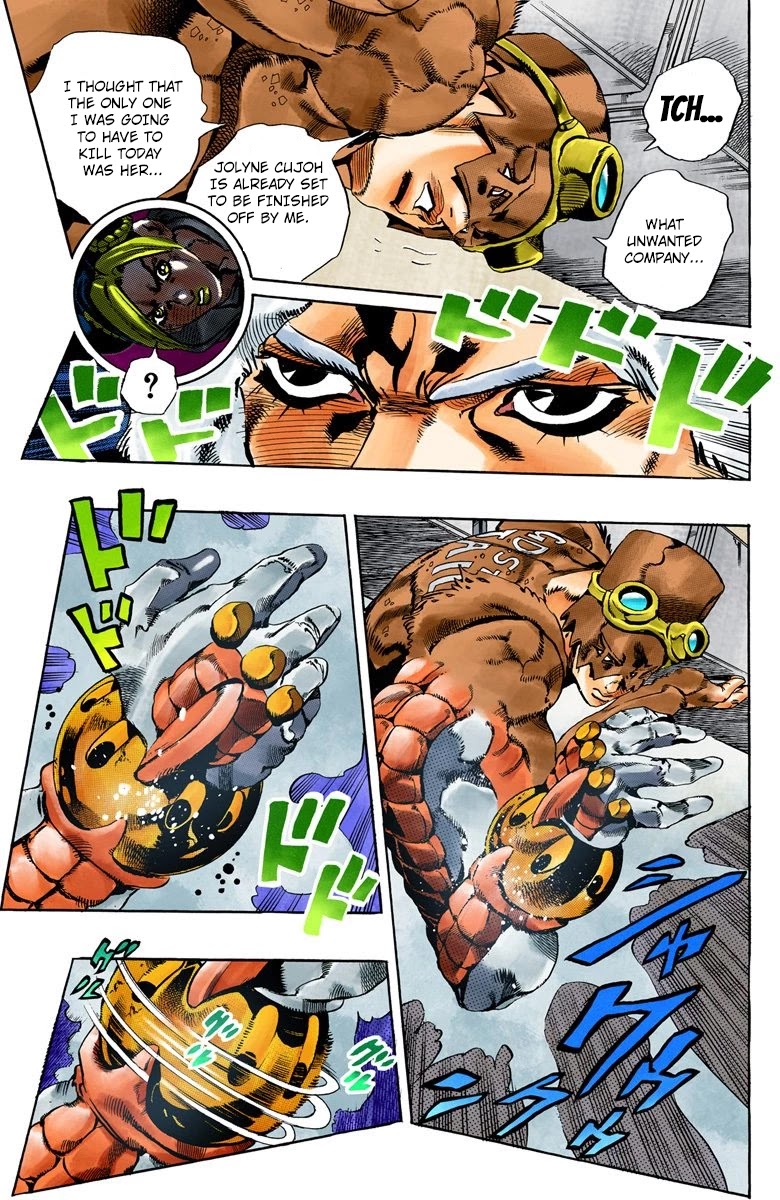 JoJo's Bizarre Adventure Part 6 - Stone Ocean (Official Colored) Chapter 42 page 10 - Chapter 42: Operation Savage Garden Part 3