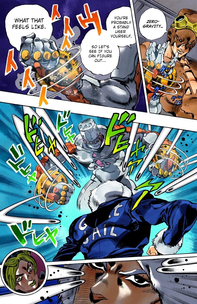 JoJo's Bizarre Adventure Part 6 - Stone Ocean (Official Colored) Chapter 42 page 12 - Chapter 42: Operation Savage Garden Part 3