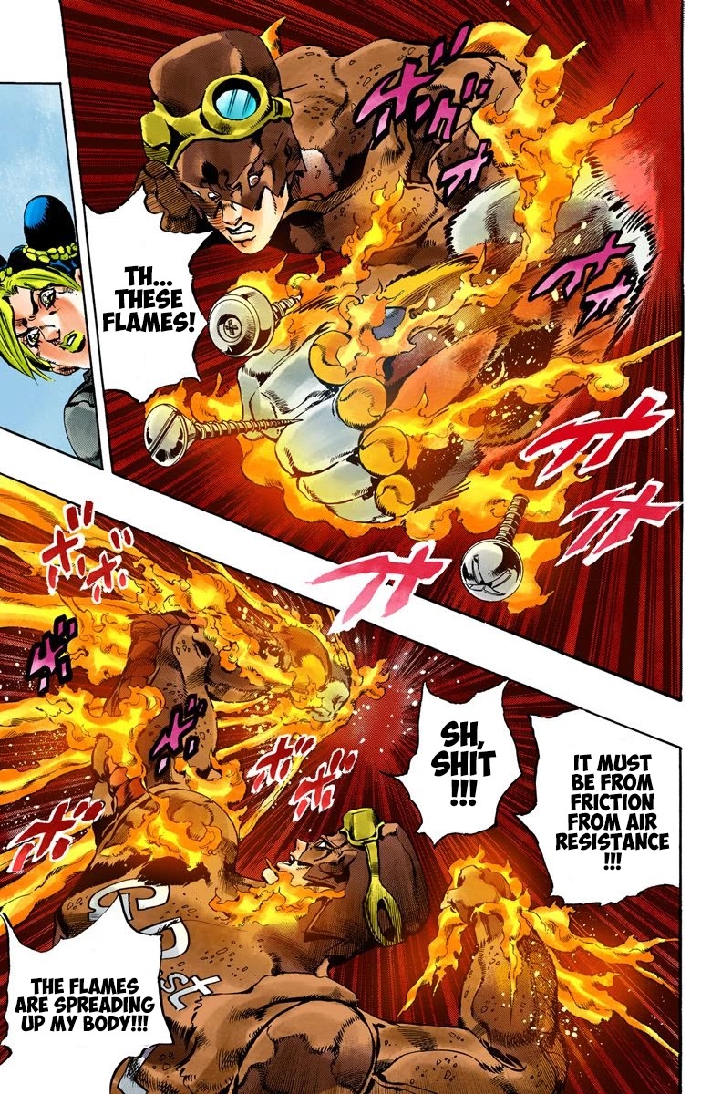 JoJo's Bizarre Adventure Part 6 - Stone Ocean (Official Colored) Chapter 42 page 18 - Chapter 42: Operation Savage Garden Part 3