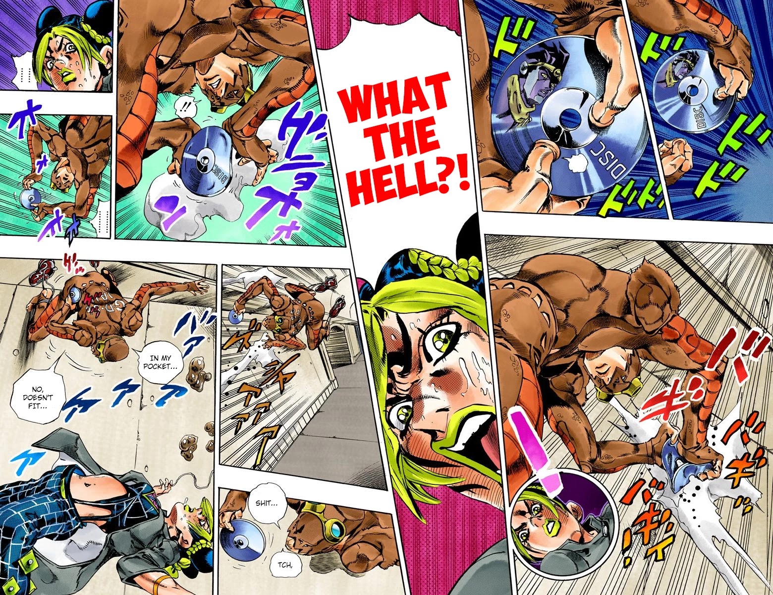 JoJo's Bizarre Adventure Part 6 - Stone Ocean (Official Colored) Chapter 42 page 4 - Chapter 42: Operation Savage Garden Part 3