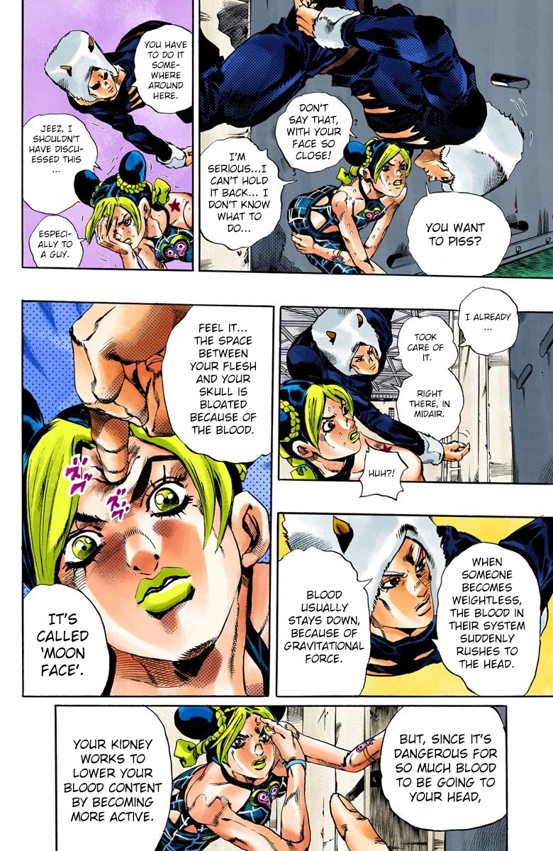JoJo's Bizarre Adventure Part 6 - Stone Ocean (Official Colored) Chapter 43 page 11 - Chapter 43: Operation Savage Garden Part 4