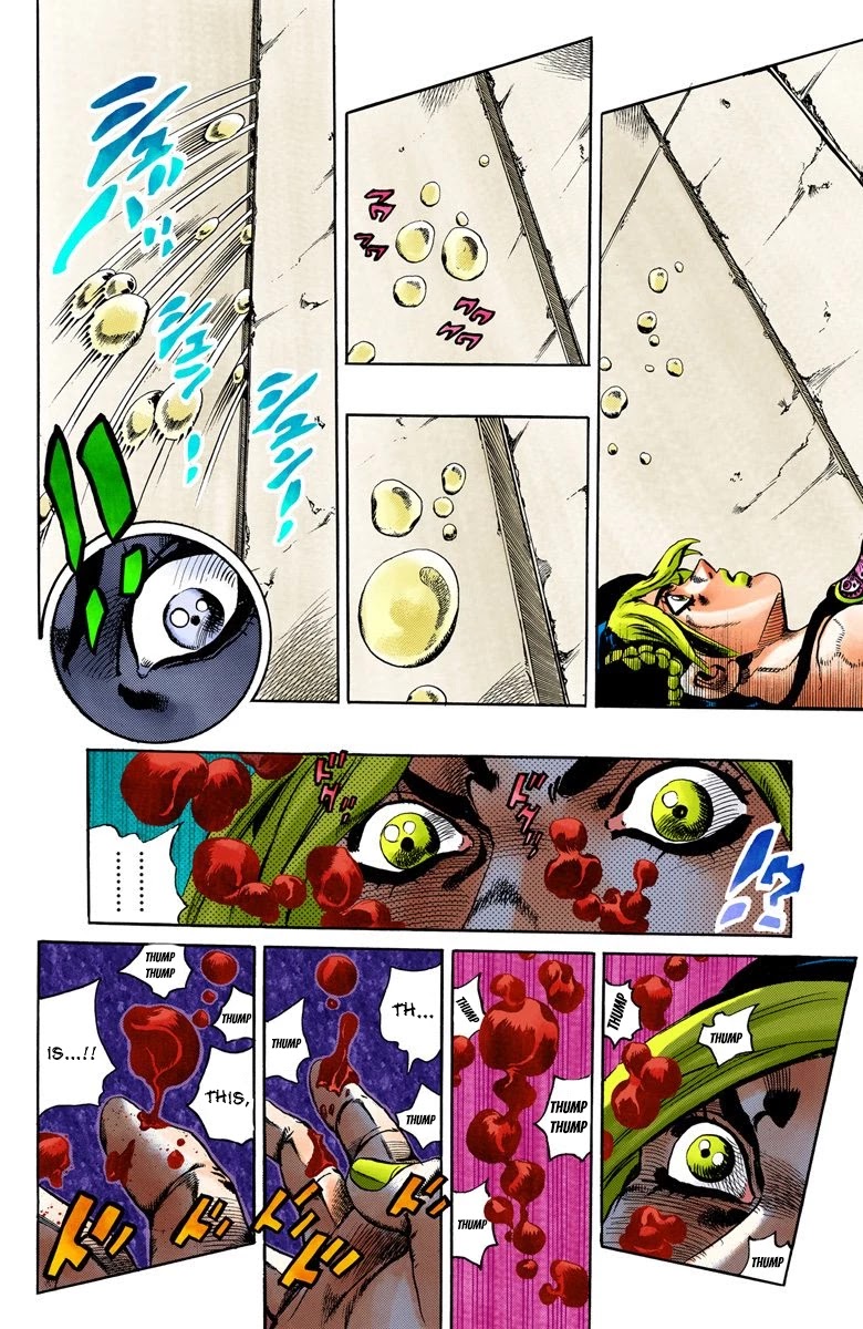 JoJo's Bizarre Adventure Part 6 - Stone Ocean (Official Colored) Chapter 43 page 13 - Chapter 43: Operation Savage Garden Part 4