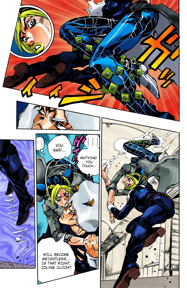 JoJo's Bizarre Adventure Part 6 - Stone Ocean (Official Colored) Chapter 43 page 5 - Chapter 43: Operation Savage Garden Part 4