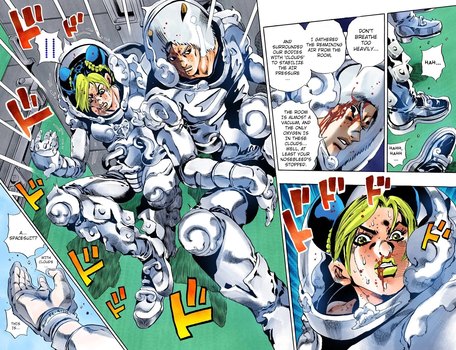 JoJo's Bizarre Adventure Part 6 - Stone Ocean (Official Colored) Chapter 44 page 11 - Chapter 44: Operation Savage Garden Part 5