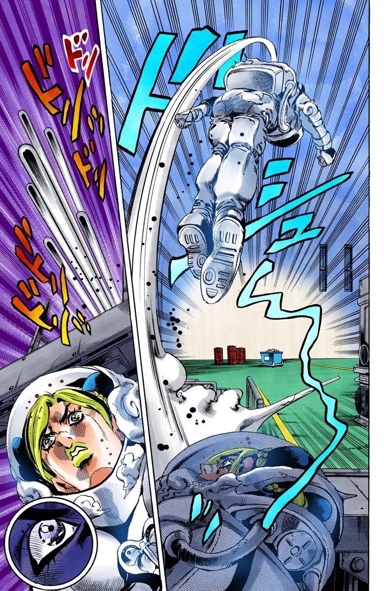 JoJo's Bizarre Adventure Part 6 - Stone Ocean (Official Colored) Chapter 44 page 17 - Chapter 44: Operation Savage Garden Part 5