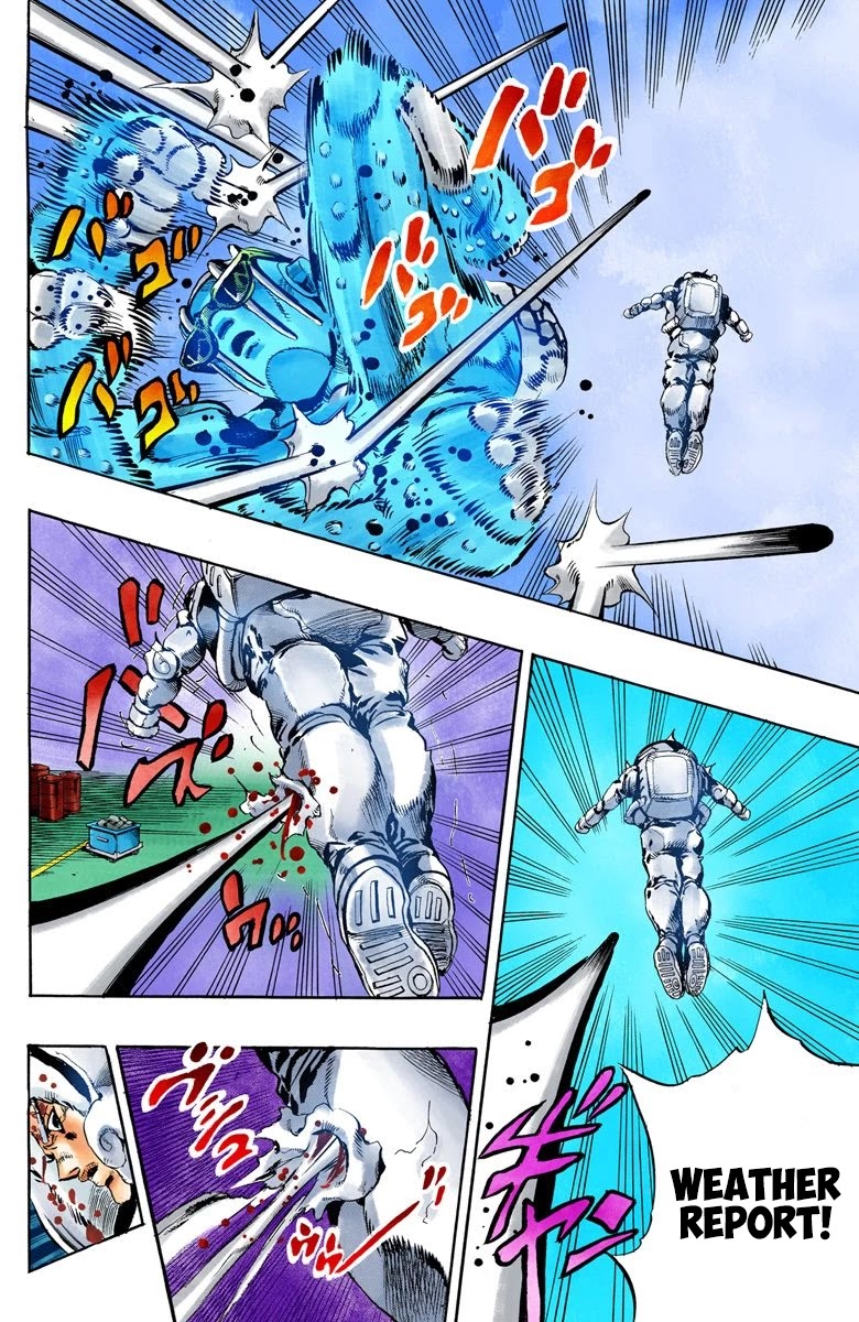JoJo's Bizarre Adventure Part 6 - Stone Ocean (Official Colored) Chapter 44 page 18 - Chapter 44: Operation Savage Garden Part 5
